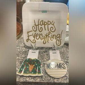 Mini Happy Everything Plate with two accessories
